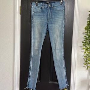 Express high rise jeggings